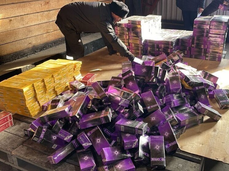 В Алтайском крае силовики пресекли ввоз более 14 тысяч пачек контрафактных сигарет