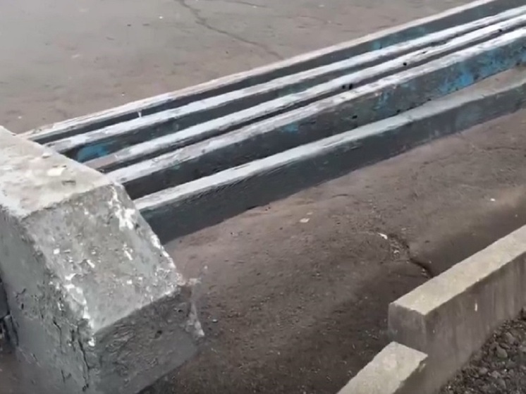 Сквер Поликарпова в Орле давно нуждается в благоустройстве