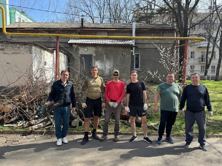 В краснодарском 38-м избирательном округе стартовала череда субботников