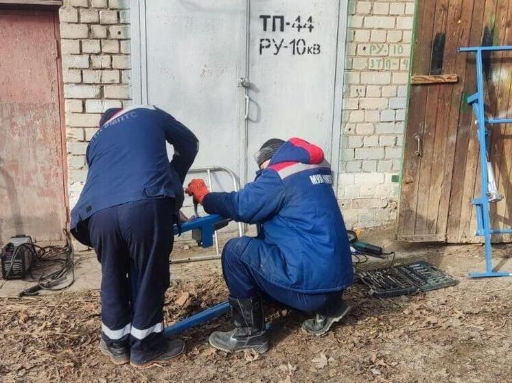 Рязанские теплосети поменяли участок горячего водоснабжения в Чаплынской ЦРБ