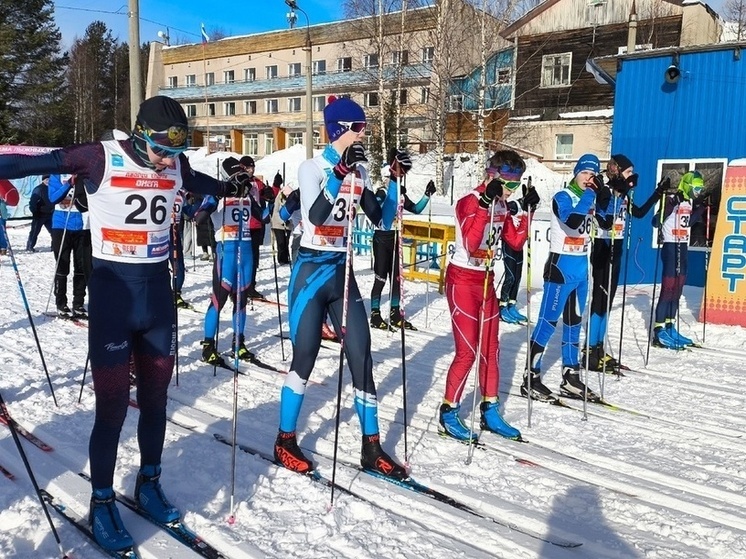 В спортшколе Онеги прошли соревнования по скиатлону