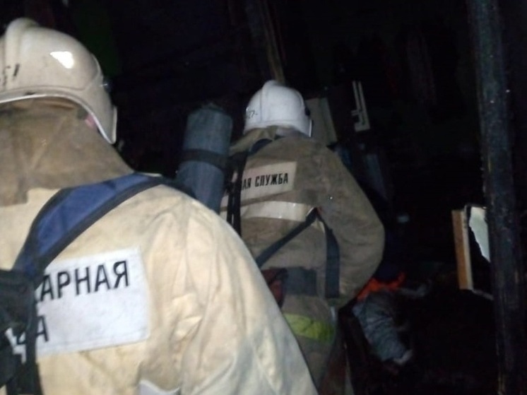 В Золотухинском районе случился пожар в общежитии