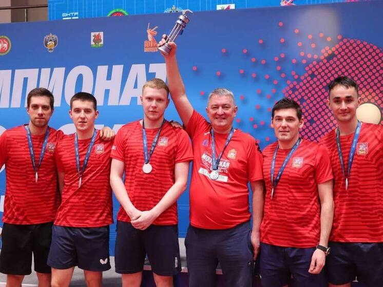 У Подмосковья «бронза» на чемпионате страны по настольному теннису