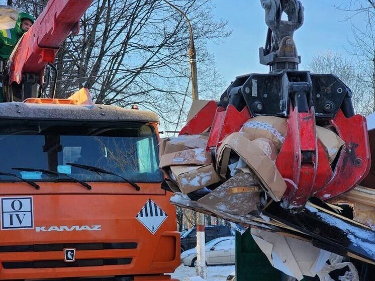 С начала года регоператор ООО «МСК-НТ» вывез 4 тыс кубометров сверхнормативных навалов