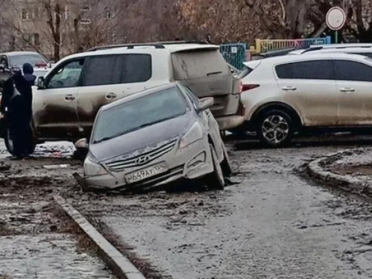 Такси ушло под землю в Новосибирске