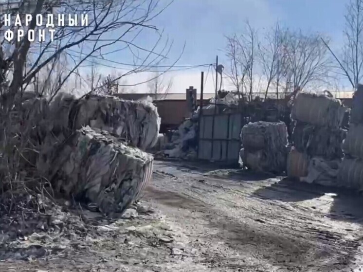 Компания депутата гордумы Читы так и не убрала свалку вторсырья на КСК