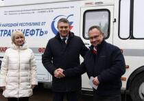 Компания привезла в Республику медицинский передвижной комплекс
