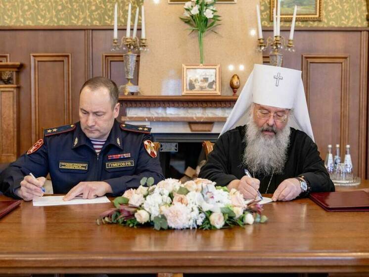 Духовно-нравственным просвещением росгвардейцев будут заниматься в митрополии Татарстана