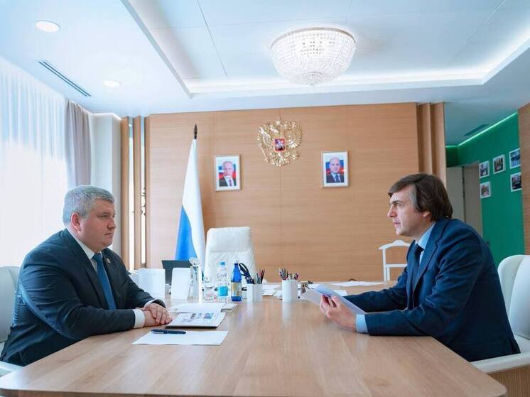 Александр Дронов встретился в Москве с министром образования РФ Сергеем Кравцовым