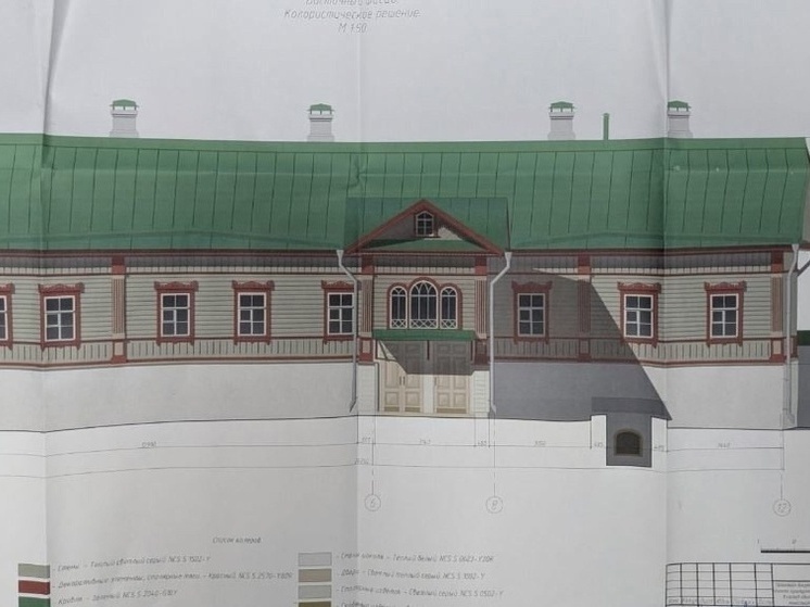 В Пскове согласован проект реставрации «Настоятельского корпуса» Мирожского монастыря