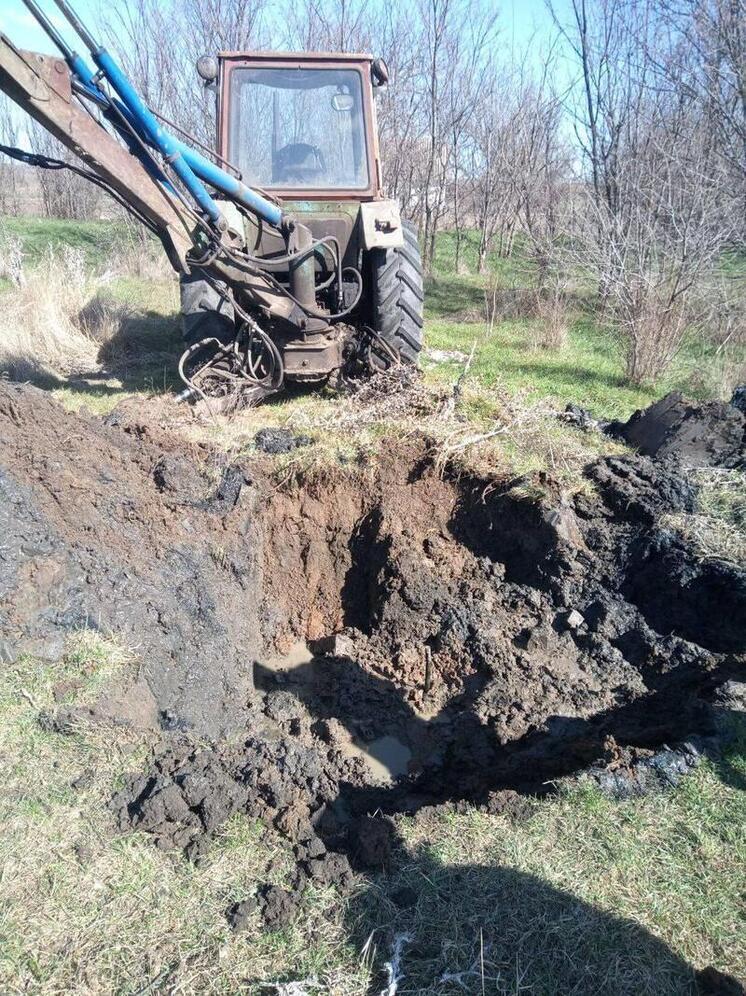 Аварийная бригада из Севастополя ремонтирует водоснабжение в Мелитопольском районе