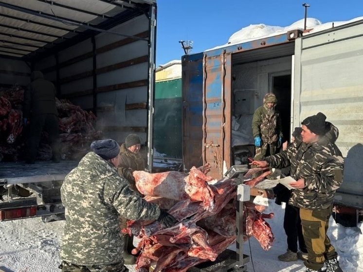 Ямальская семья передала 7,5 тонны мяса на тушенку бойцам СВО