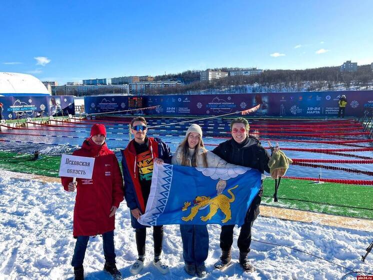 Псковичи участвуют в чемпионате России по зимнему плаванию