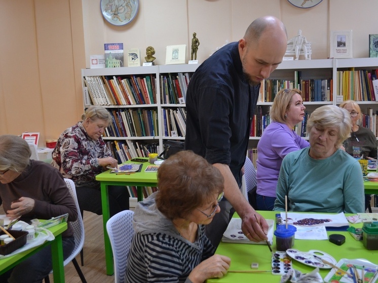 Тамбовчане нарисовали виноградную кисть