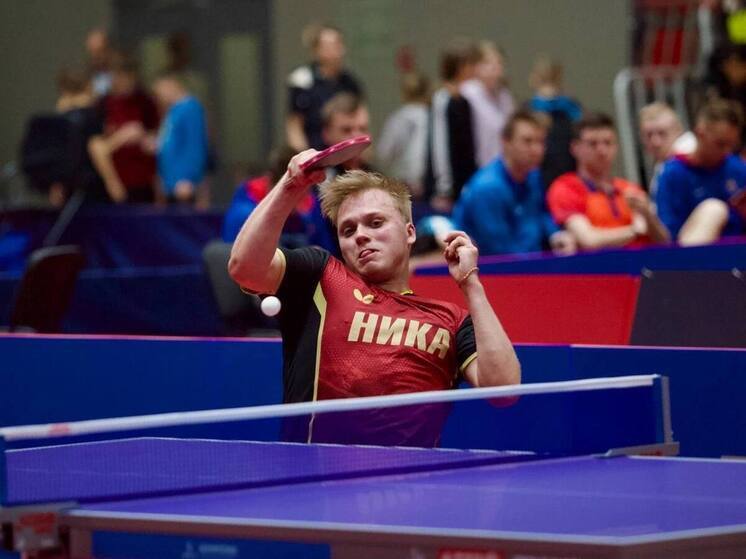 Ленинградский спортсмен победил на чемпионате России по настольному теннису
