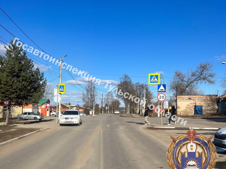 В Киреевске пенсионер на Chevrolet снес 28-летнюю девушку на «зебре»