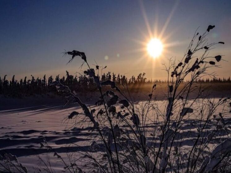 Во вторник ночью в регионе ожидается мороз до -38
