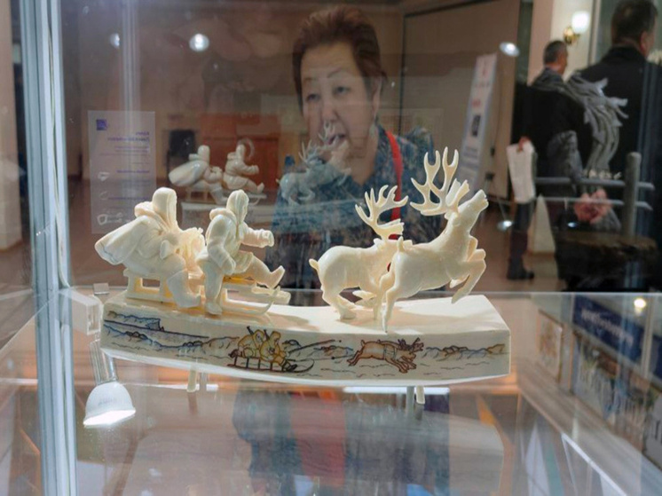 Денежный приз и бриллиант завоевали уэленские косторезы на фестивале в Казахстане