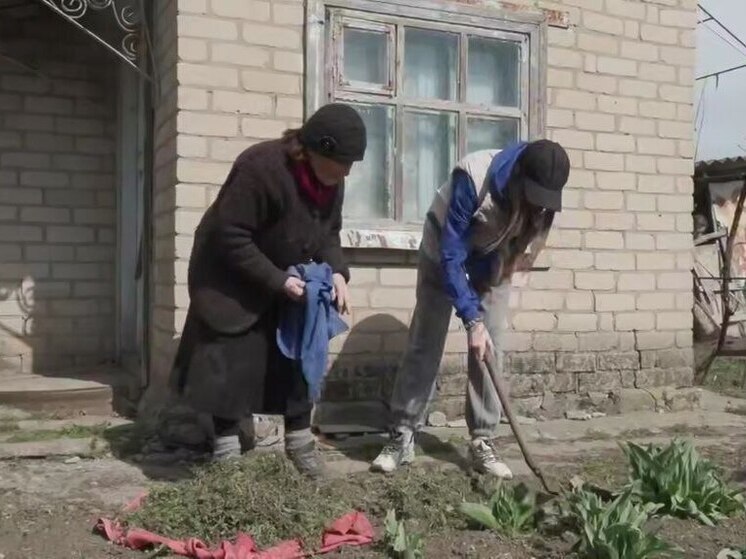 Запорожская молодёжь провела акцию «Помоги ветерану!» в Весёлом