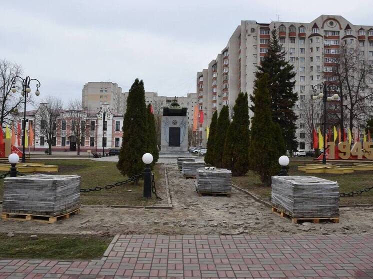 Сквер «Тамбовского колхозника» приведут в порядок