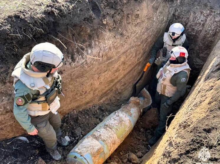 На Кубани и в Ростовской области обезвредили немецкие авиабомбы времен ВОВ