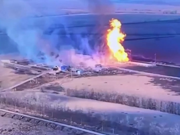 ВСУ нанесли удар по газоизмерительной станции в Курской области