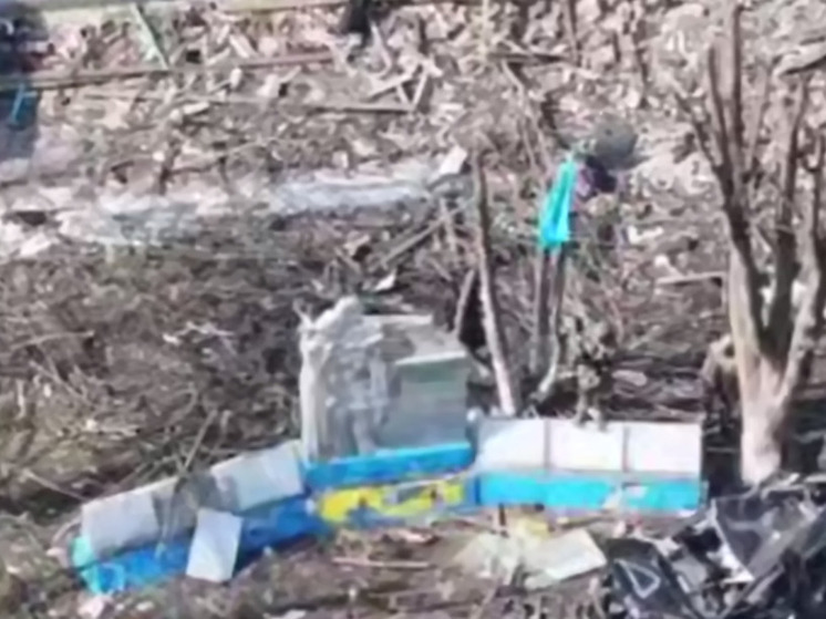Тульские десантники освободили Гоголевку и установили флаг на мемориале