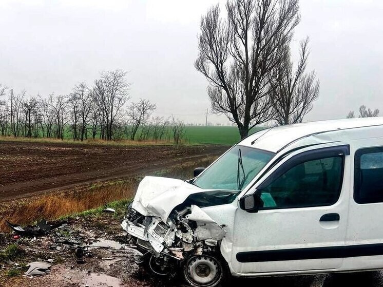 МЧС спасли водителя из разбитого автомобиля в Приазовском районе