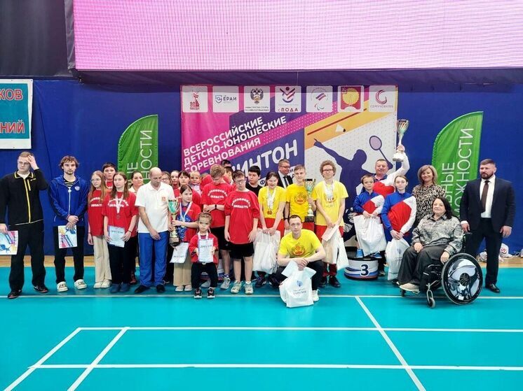 Парабадминтонисты Чувашии выиграли общекомандный зачет всероссийского турнира