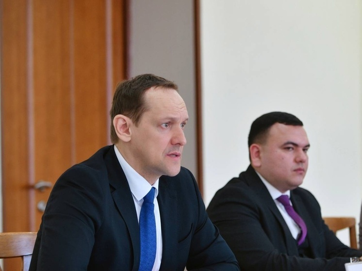 Состоялась рабочая встреча губернатора Василия Анохина с руководителем Росреестра Олегом Скуфинским