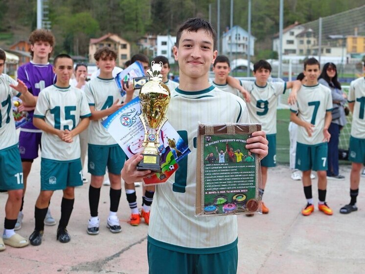 Юные футболисты из КБР стали победителями «Весеннего кубка Черного моря – 2025»