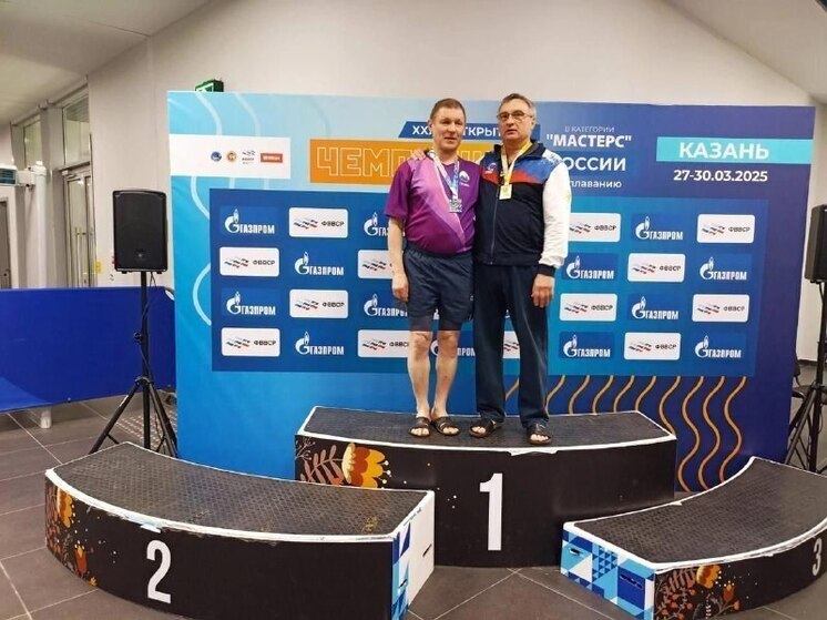 Тренер из Кисловодска стал победителем Чемпионата России по плаванию
