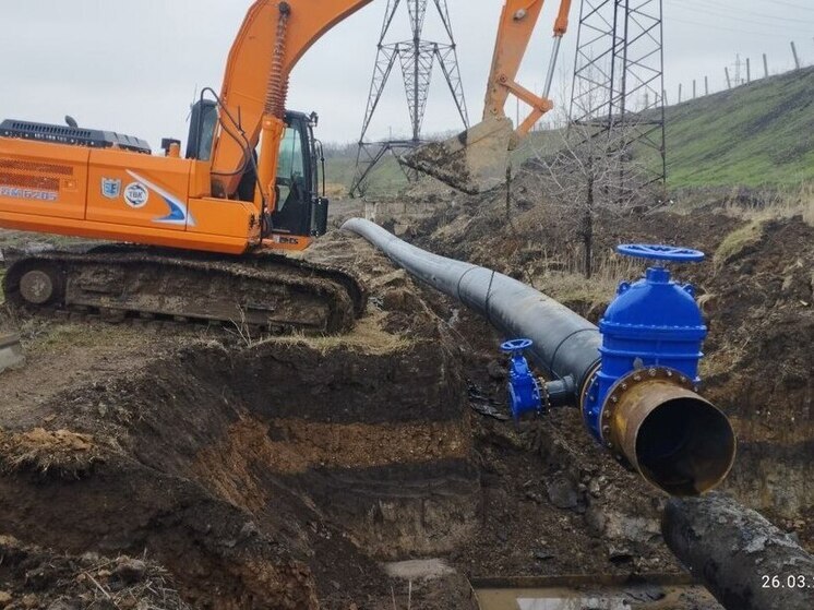 В Горловке ведётся ремонт водовода