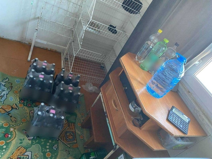 В Чадане (Тува) пресечена  незаконная торговля  спиртосодержащей продукции из квартиры