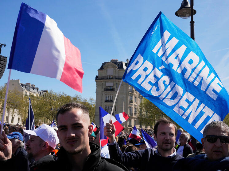 Французские ультраправые призвали к массовой публичной демонстрации в рамках “народного протеста”