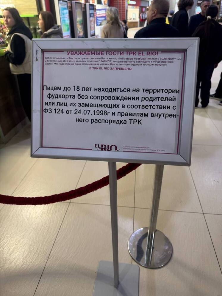 Екатерина Мизулина узнала, где в Самаре не пускают детей на фудкорты