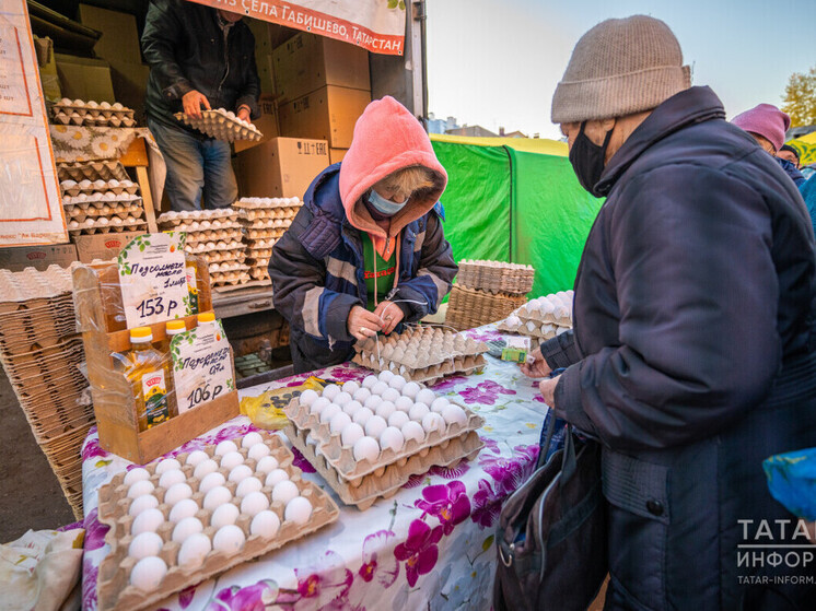 В Татарстане на четырех ярмарках продали сельхозпродукции на 262,5 млн рублей