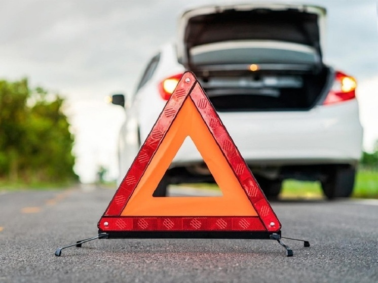 В Новосибирске пассажирский автобус вылетел на тротуар и врезался в столб