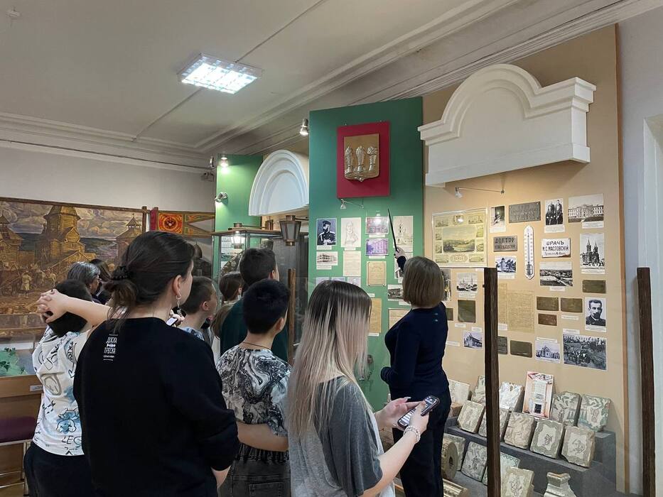 Юные краеведы из Дубны посетили Пензенский краеведческий музей 