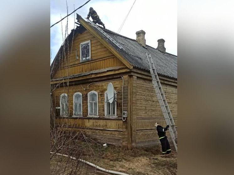 В Новгородской области 8 апреля случилось четыре пожара в частных домах