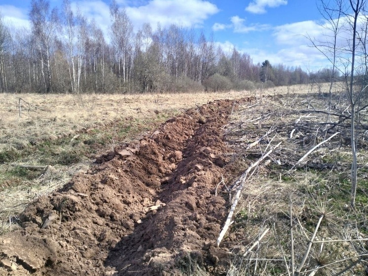 Опашка населённых пунктов проходит в Новоржевском районе