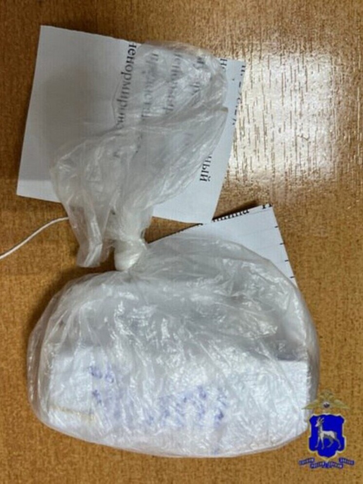 В Самарской области задержали 42-летнего мужчину с крупной партией наркотиков