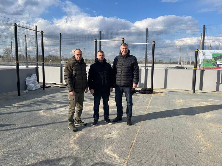 В Запорожской области возводят новые физкультурно-оздоровительные комплексы
