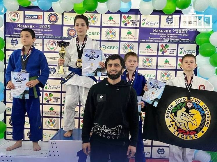 Дзюдоисты Кабардино-Балкарии завоевали 69 наград на межрегиональном турнире