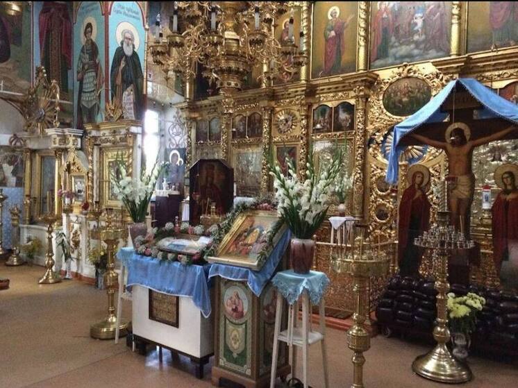 Подходит к концу реставрация иконостаса Печорской церкви Сорока Севастийских мучеников
