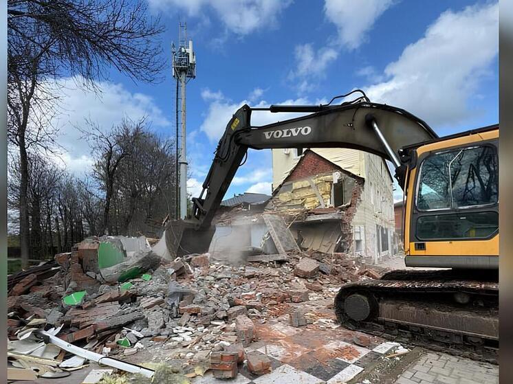 В Краснодаре демонтировали незаконную гостиницу в Прикубанском округе