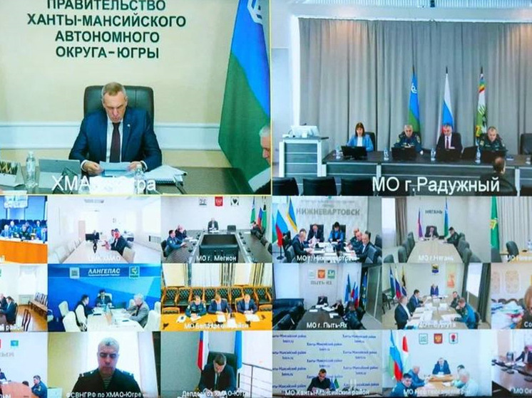 Югра готовится весенне-летнему половодью и пожароопасному периоду