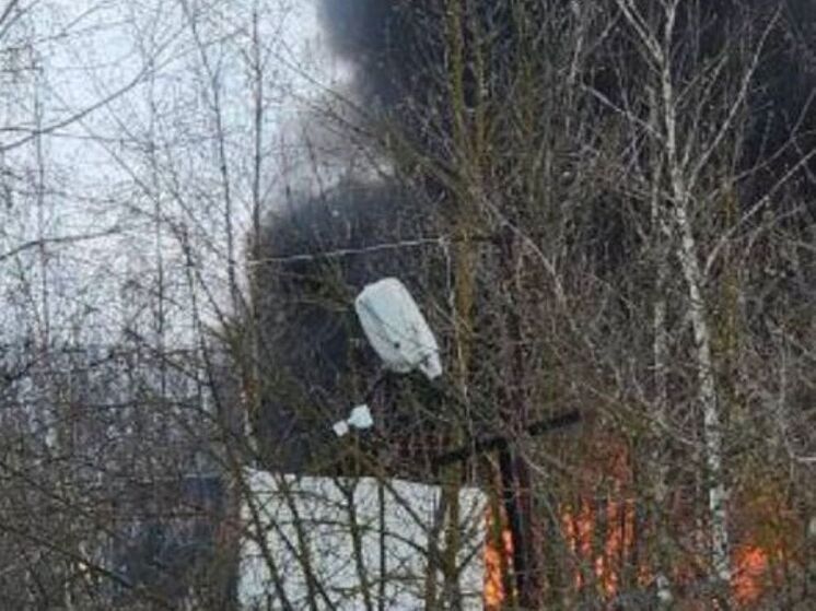 Крупное возгорание произошло в Одинцовском округе