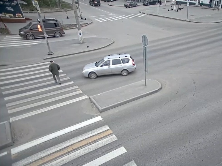 В Волгограде сбили пешехода на «зебре»