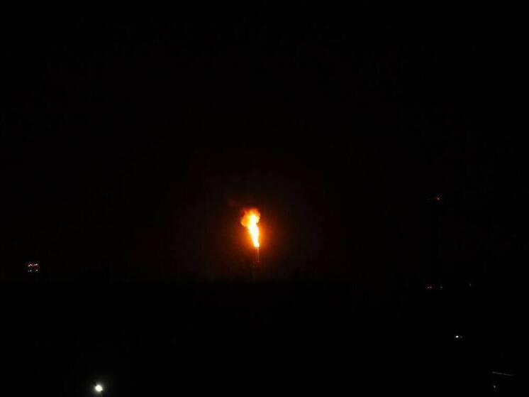 Нефтеперерабатывающий завод вспыхнул в Комсомольске-на-Амуре